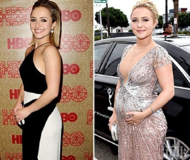 Годеницата на Кличко с 20 кг отгоре (снимки)