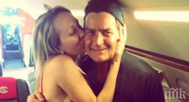 Бившата на Чарли Шийн на косъм от смъртта