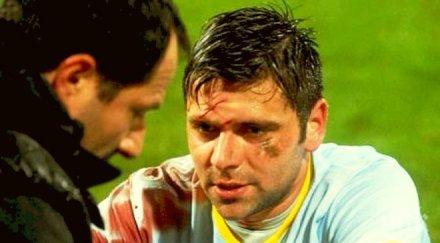 румънски футболист наказан мача