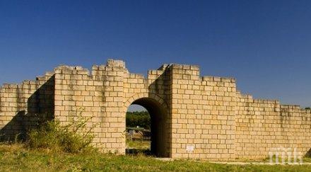 археолози откриха източната порта велики преслав