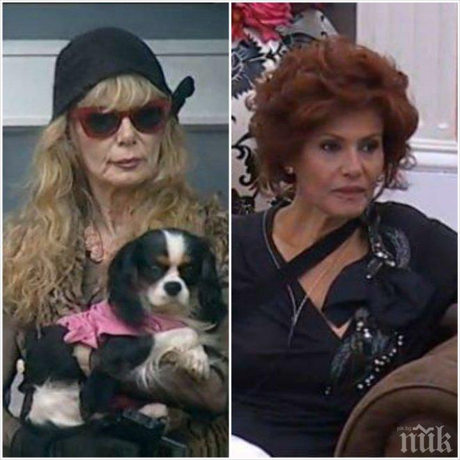 Първо в ПИК! Камелия Воче в нов скандал с Людмила във ВИП Брадър - певицата разходи рокля за 8 бона (снимка)