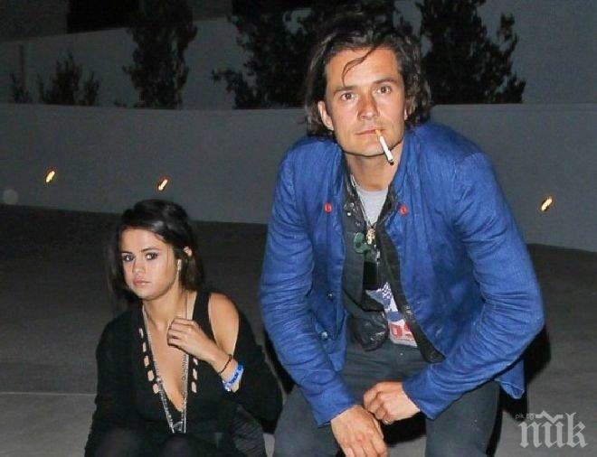 Селена не може да преживее Бийбър, дразни го с Орландо Блуум