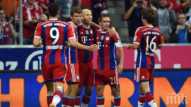 Германските отбори най-силни в Европа през настоящия сезон

