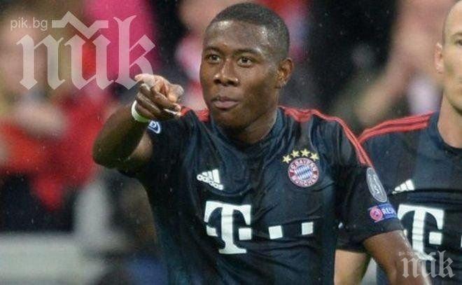 Дейвид Алаба беше опериран успешно

