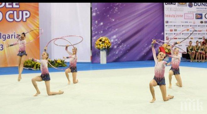 Левски спечели титлата при жените на държавното първенство по художествена гимнастика