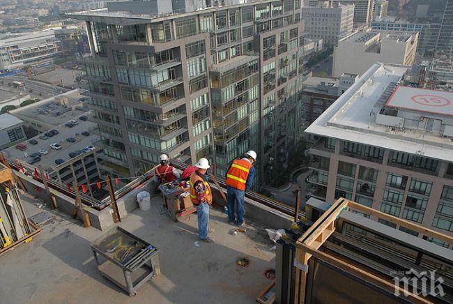 Увеличава се строителната продукция с 5.8% през септември