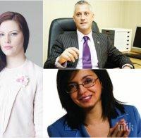 Ива Йорданова, половинката на икономическия министър, пред ПИК и 