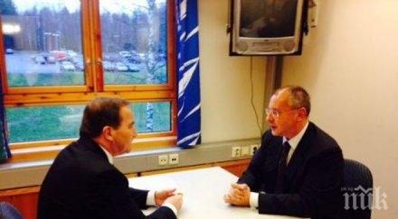 станишев похвали скандинавския модел посещението осло