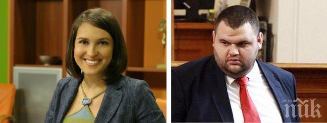 МОРАЛНА ПОЛИЦИЯ! Ани Цолова потърси сметка от Близнашки защо се ръкувал с Пеевски. А същият Пеевски молеше в Уикенд да не се пише против нея... 