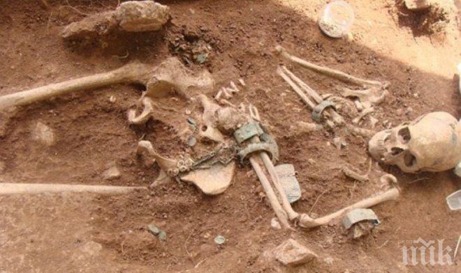 Откриха странен средновековен гроб край Драгойново