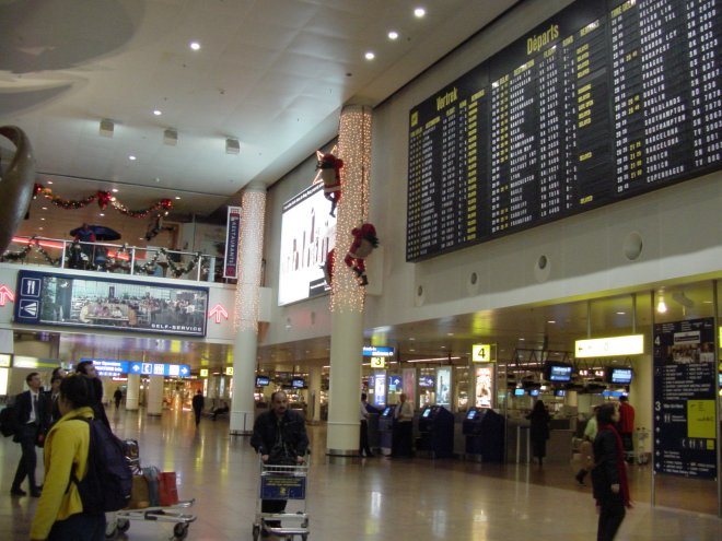 Сняг блокира Брюксел