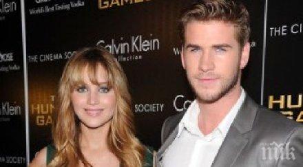 лиам хемсуърт целувките дженифър лорънс бяха ужасяващи