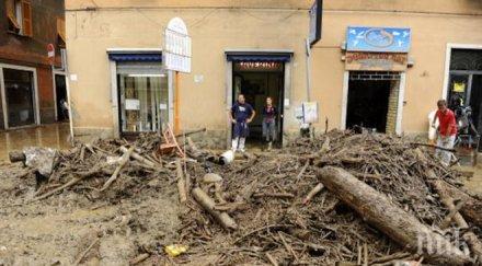 кошмар ковчега били отнесени потоп гробището генуа