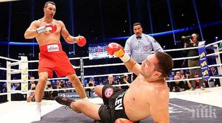 руски взрив разследват ръкавиците кличко