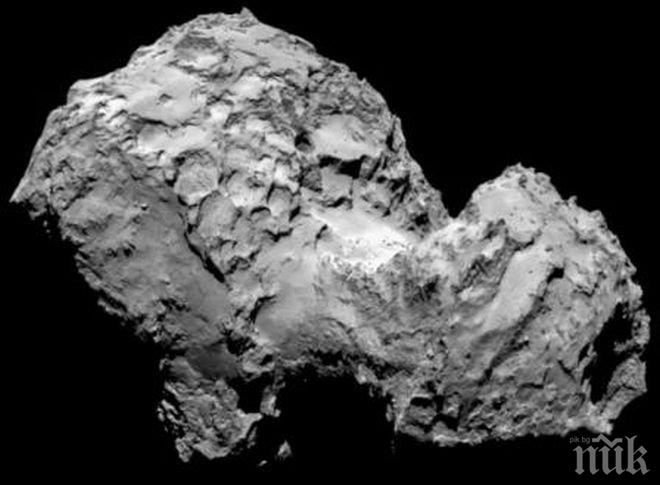 Кометата Чурюмов-Герасименко имала необичайно звучене заради формата на ядрото