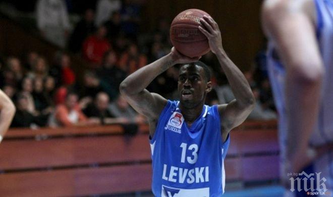 Левски загуби от Партизан с 66:98 в мач, който приключи пред празни трибуни