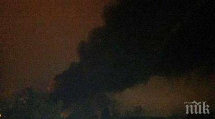 правят оглед големия пожар равда