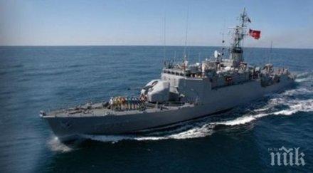 руски военни кораби отплаваха границите нато