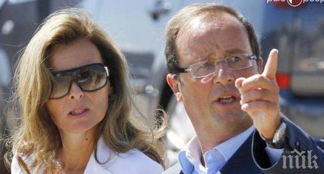 Бившата жена на Оланд спечели 1,7 млн. евро от книгата си за живота си с него