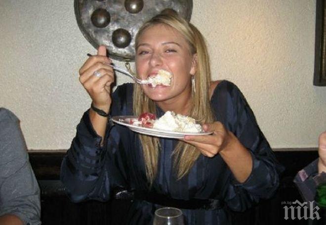 Шарапова: Не мога да готвя, но обичам да ям! Не харесвам чиста водка, в коктейл е друго