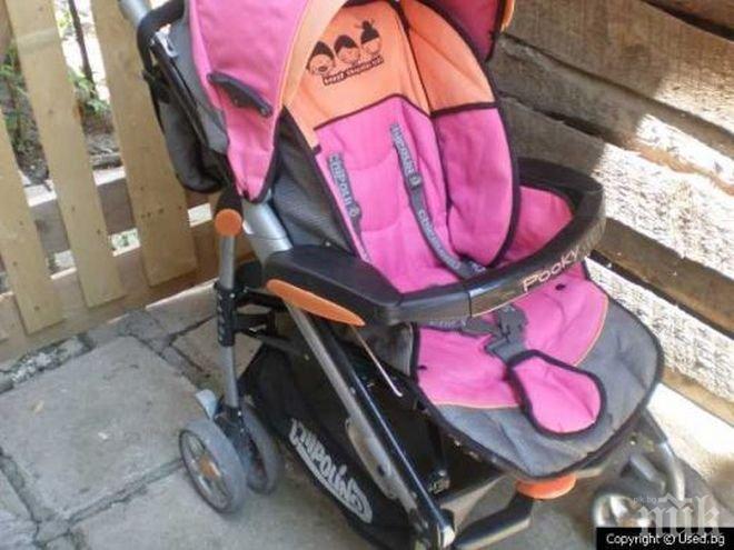 Спипаха 31-годишен, свил детска количка 