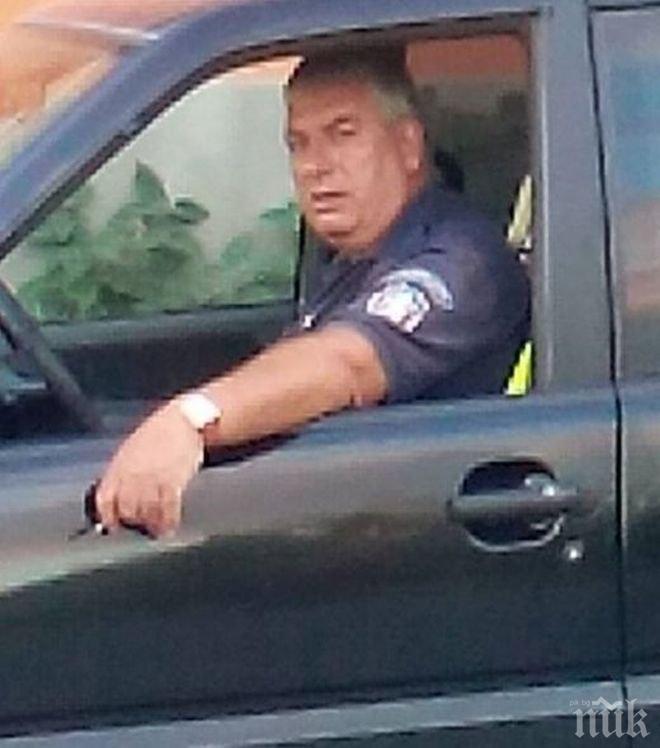 Разкриха кой е подкупният полицай!