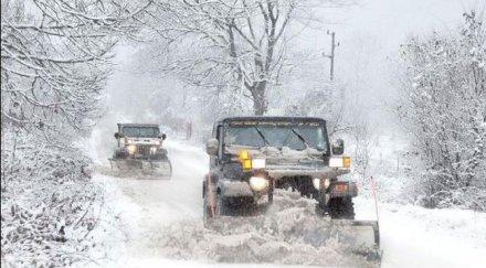 машини почистиха пътищата североизточна българия