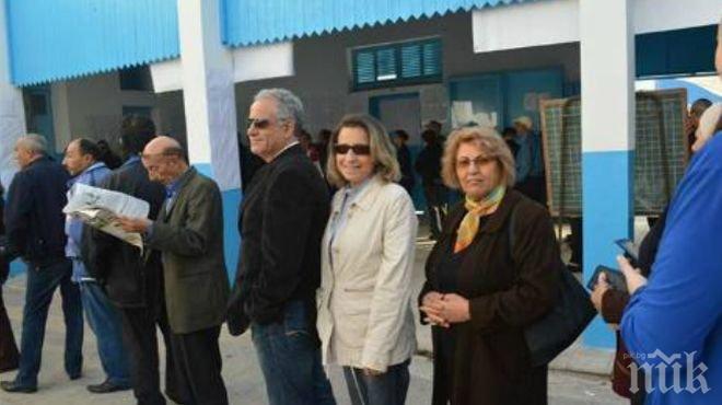 Ниска избирателна активност на президентските избори в Тунис