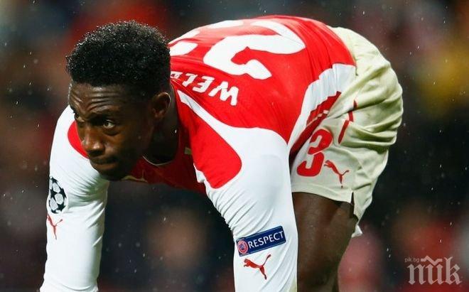 Дани Уелбек щастлив, че е избрал Арсенал 

