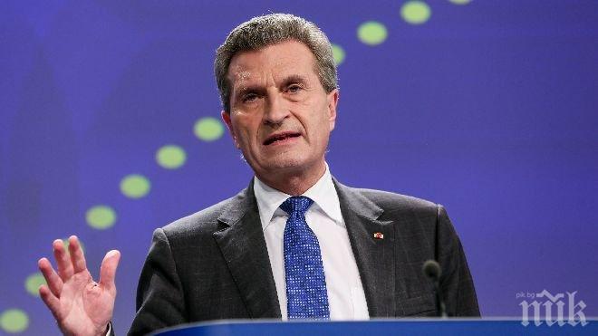 Еврокомисарят на Германия се съмнява в желанието за реформи в Париж