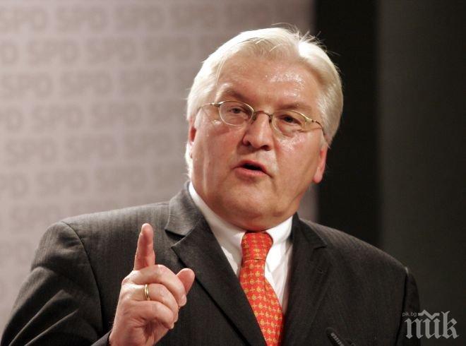 Външният министър на Германия е срещу присъединяването на Украйна към НАТО