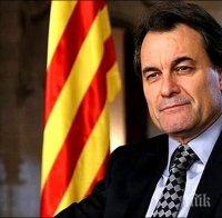 Лидерът на Каталония поиска предсрочни избори в заможния испански регион

