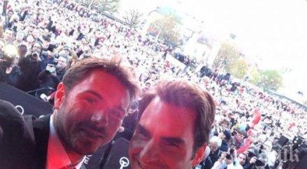 хиляди запалянковци лозана посрещат героите купа дейвис