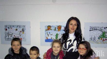 изумително художничка габрово дългата рисунка коприна българия