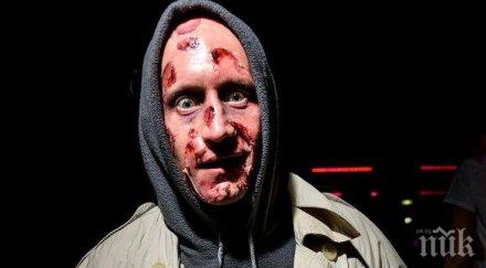 активист протестна мрежа тъжно партито пик имало взрив отровен газ картечни откоси ден получат гадните копелета