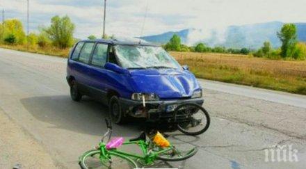 драма колоездачът погубен катастрофа отиде успешна операция тумор