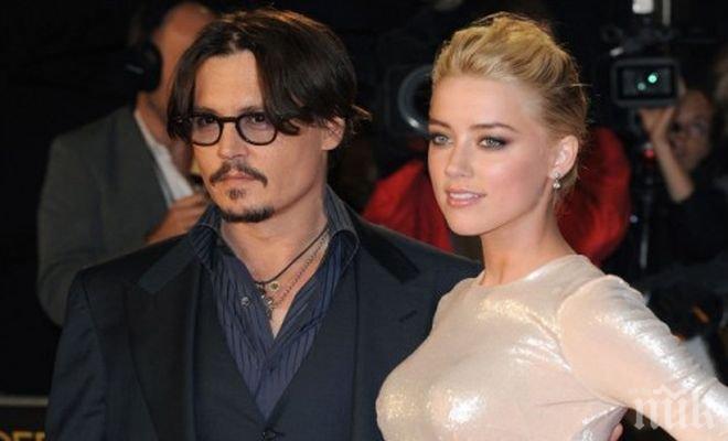 Амбър Хърд и Джони Деп се разделят?