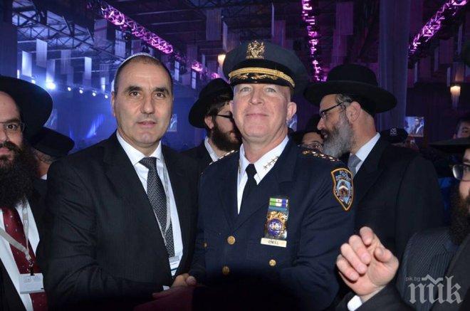 Цветанов пред ПИК, след срещата си с шефа на полицията в Ню Йорк: Поздравих О Нийл за добрата организация на събитието, което събра на едно място 4000 равини и 1500 политици от цял свят!