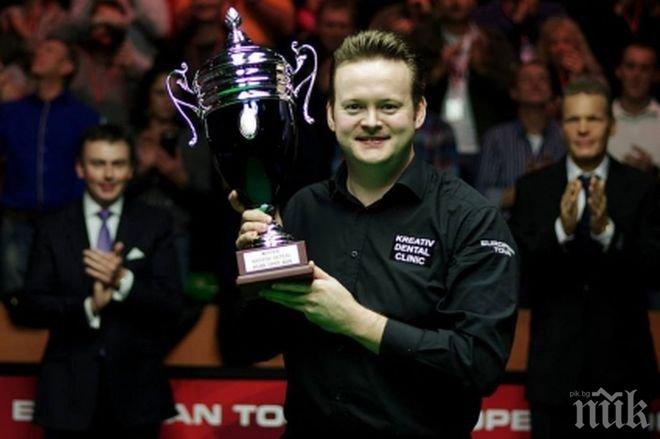 Извънземен Шон Мърфи реализира максимален брейк и грабна титлата в Германия (снимки и видео)