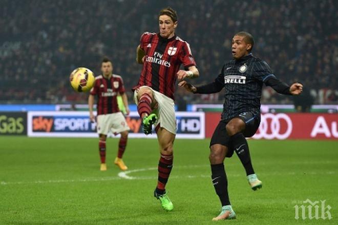 Голямото дерби на Милано остана без победител в супер мач