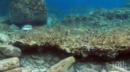 археолози откриха подводен помпей егейско море