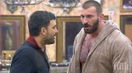 зверски сблъсък ефира нова емо каменов избухна заради малък тошко биг брадър искаш кръв къщата