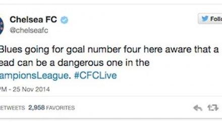 челси подиграва арсенал туитър