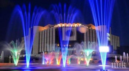 фонтаните ндк светват 450 лампи