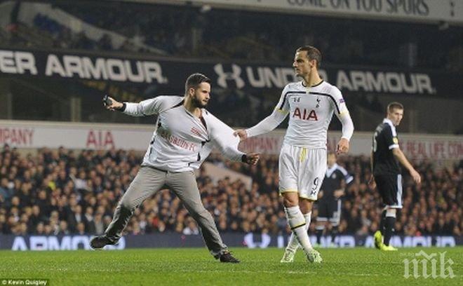 Официално: Тотнъм носи вина за нахлулите фенове на терена

