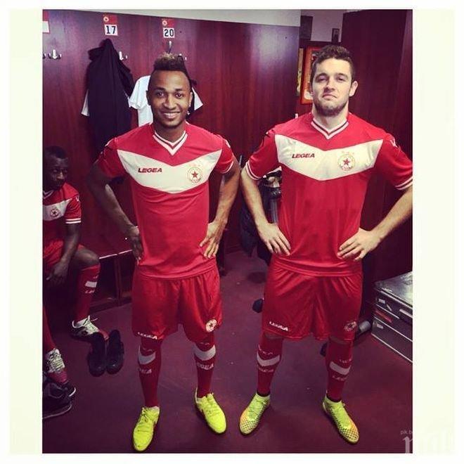 ЦСКА дочака новите си екипи (снимка)