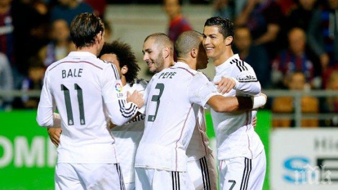 Реал Мадрид поведе на Базел, Роналдо отново бе точен