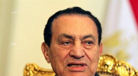 сваленият власт бивш президент египет хосни мубарак застана съда