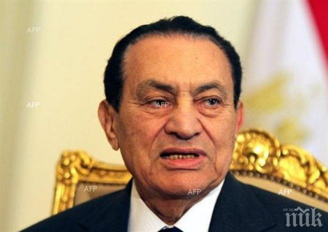 Сваленият от власт бивш президент на Египет Хосни Мубарак застана пред съда 