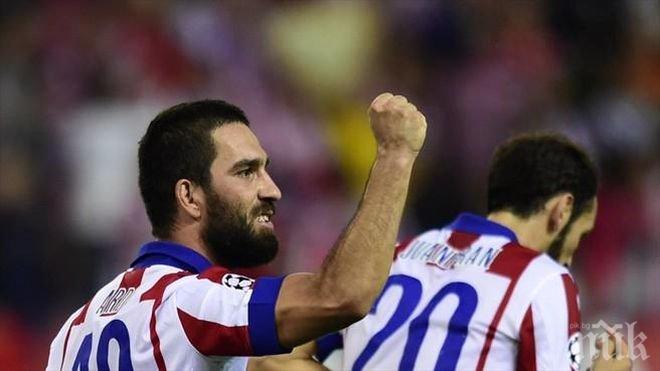 Атлетико (Мадрид) спечели в сянката на тежките инциденти с феновете

